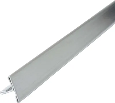 Produktbild von Dalsys T Profil Edelstahl, Fliesenschiene Gebürstet 2,5m x 25mm, Übergangsschiene, Übergansprofil Edelstahl, V2A Edelstahl