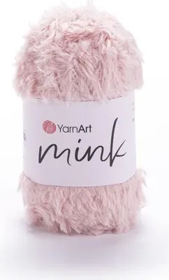 Produktbild von YarnArt Mink, Effektgarn, Flauschgarn, leami, leamigurumi 341 altrose
