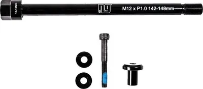 Produktbild von NG Sports Pachai Steckachse für Fahrrad-Anhänger, HR 12x170mm, M12x1.0, 20mm, black
