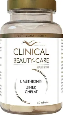 Zdjęcie produktu dla Beauty-Care L-Methio + Zinc + Chelate 60 tobolek