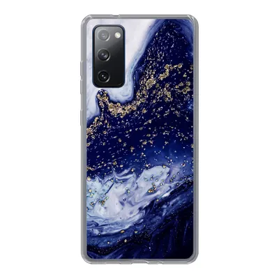 Produktbild von MuchoWow® Handyhülle Schutzhülle Hülle für Samsung Galaxy S20 FE Marmor - Gold - Natursteine Silikon Softcase Handy Hülle - Abdeckung