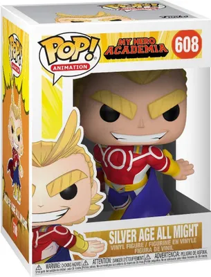 Produktbild von My Hero Academia - Silver Age All Might 608 - Funko Pop! - Vinyl Figur