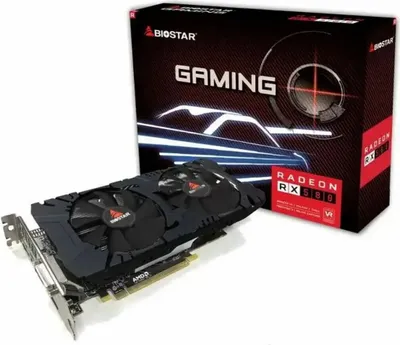 Produktbild von Biostar Radeon RX 580 8GB GDDR5 graphics card VA5815TQ82 - 8.192 MB