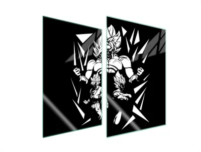Produktbild von Glasschutzplatte Für Küche 2X35X52 Anime