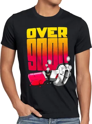 Produktbild von style3 Over 9000 Herren T-Shirt vegeta power level