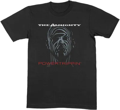 Productafbeelding van Der Allmächtige - Powertrippin' Uni T-shirt - X-Large - Zwart