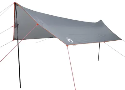 Produktbild von vidaXL Tarp Grau und Orange 460x305x210 cm Wasserdicht