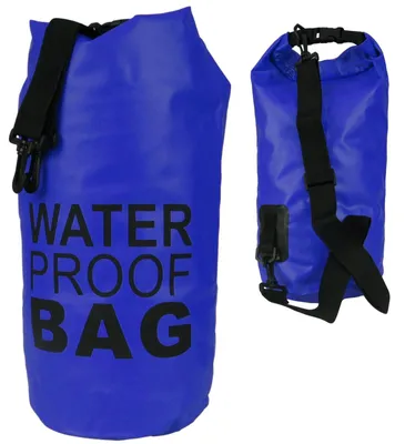 Obrázek produktu pro Vodotěsný vak 10 l nepromokavý lodní bag na kajak modrý