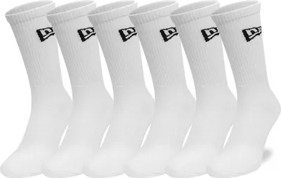 Obrázek produktu pro New Era Uni ponožky - FLAG ANKLE 6 Pack white - 35-38