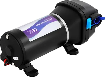 Image de Pompe de surpression pour eau, 12V, auto-amorçante, noire