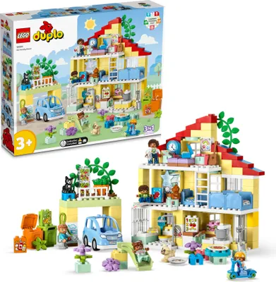 Zdjęcie produktu dla LEGO® DUPLO® 10994 Dom rodzinny 3 w 1