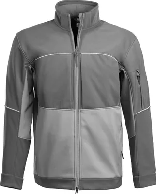 Produktbild von Grizzlyskin Hybrid Softshelljacke "Resist" anthrazit/grau L
