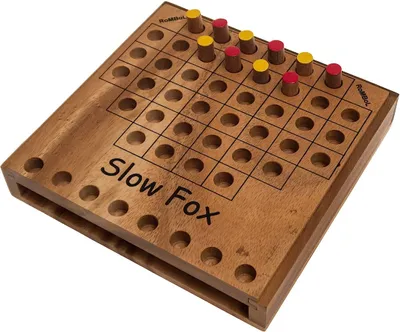 Produktbild von Slow Fox (Hartmut Kommerell, Deutschland, 2014) Holzspiel, Taktikspiel und Strategiespiel für 2 Personen