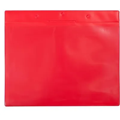 Produktbild von Tarifold TarifoldPro Kennzeichnungshülle 162043 A4 quer PVC rt 10 St./Pack.