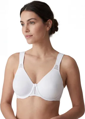 Productafbeelding van Dames-beha met beugel en schuimrubberen cups, wit, maat 85D