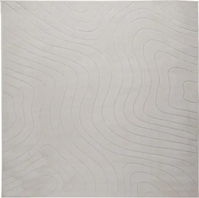 Obrázok produktu pre vidaXL Koberec PALMERAS Krémový 200 x 200 cm Polyester