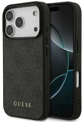 Produktbild von Guess 4G Classic Hülle für iPhone 17 Pro - Schwarz