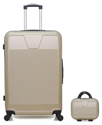 Image de WAVE PARIS - Lot de 2 - Valises Grand Format et Vanity SELENGA