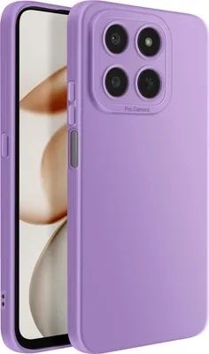 Produktbild von Avizar, Silikonhülle Honor 400 Smart mit Kameraschutz, Violett