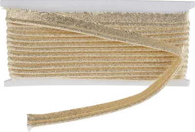 Produktbild von Paspelband, 1cm breit, 3m Gold
