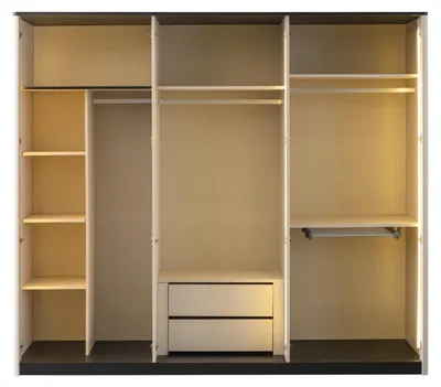 Immagine prodotto di Armadio in legno Armadio moderno grigio