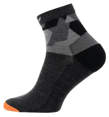 Image de Chaussettes courtes chaudes Pedroc Camo Merino pour hommes - Salewa, Couleur:0911 black out, Taille:39-41