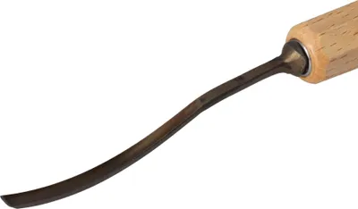 Immagine prodotto di Scalpello STUBAI Serie 52 - Forma 14 | Scalpello curvo da 5 mm, con manico in legno, per preforare, per lavori di battuta, sgrossatura, rosette, per lavorare il legno