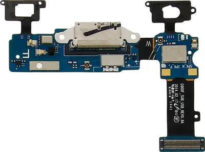 Produktbild von Avizar, Ersatzteil: Micro-USB 3.0 Ladeanschluss und Mikrofon für Samsung Galaxy S5, Schwarz