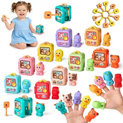 Produktbild von Montessori Spielzeug für 2 Jahre - 30 Teile Sensorisches Matching- und Sortierspiel
