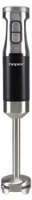Image de BEPER P102FRU100 : Mixeur plongeant, acier/ABS, 600 W, avec fouet amovible, 4 vitesses