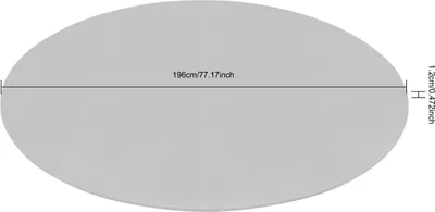 Produktbild von Runde Whirlpool Unterlegmatte - Bodenschutz 196 cm - EVA Schaum 1,2 cm Dick - Wasserdicht - Rutschfest - Isolierend - Für Innen Und Außen