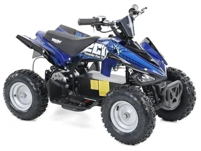 Immagine prodotto di Quad elettrico per bambini HECHT 54100, colore blu, con batteria da 36V e motore da 1000W
