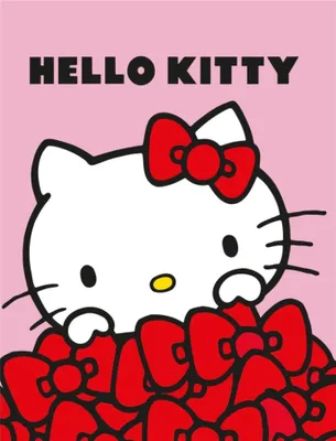 Produktbild von Hello Kitty Flanelldecke 130x160cm