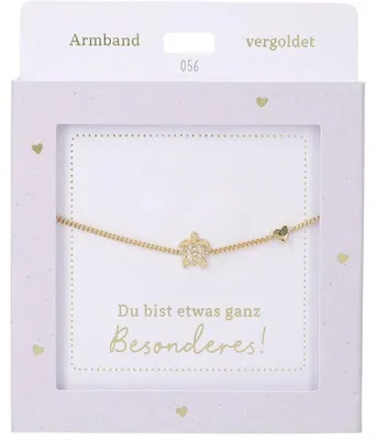 Produktbild von Depesche Schildkröte Spielzeug goldene Schildkröte für Kinder
