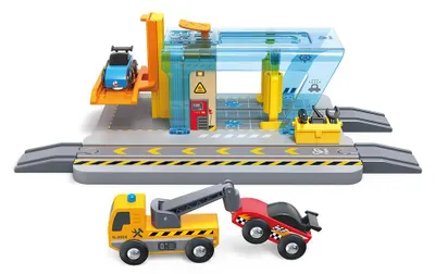 Produktbild von Hape Fahrzeug-service Spielset Silber Kinder Silber One Size