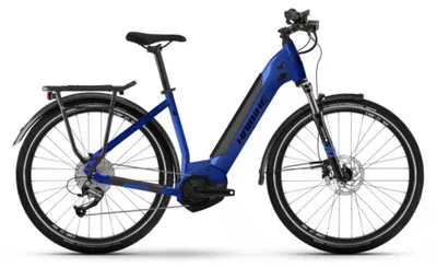 Produktbild von Haibike Trekking 4 Low i500Wh 9-G Altus YTS Gloss_Matte_Blue_Blk /L.
