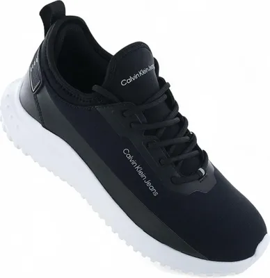 Produktbild von Calvin Klein EVA Runner Sock Mix - Damen Sneakers Schuhe Schwarz YW0YW01665 , EU 37 UK 4