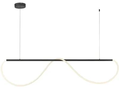 Zdjęcie produktu dla Lampa wisząca LED 36W MELECA LP-2345/1P M BK Light Prestige