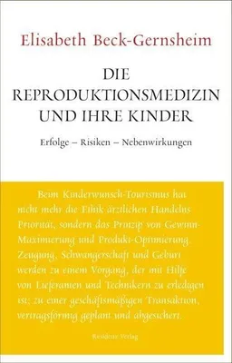 Produktbild von Die Reproduktionsmedizin und ihre Kinder