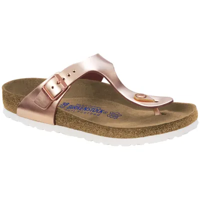 Produktbild von Birkenstock Gizeh SFB metallic kupfer Gr. 35 schmale Weite
