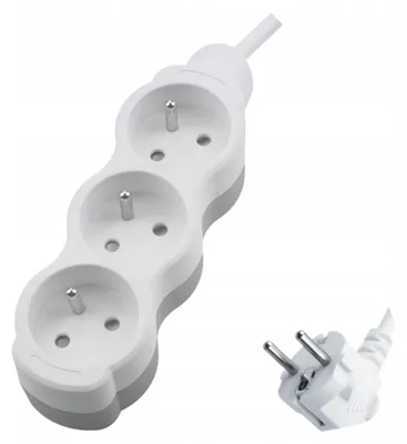 Produktbild von Eco Line Mehrfachsteckdose 3-fach geerdet 1,5 m IP20
