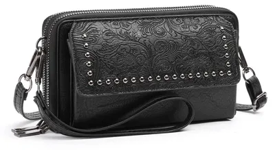 Produktbild von Solidchoice –  Leder-Handytasche mit RFID-Schutz