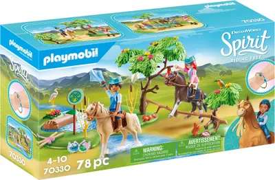 Produktbild von PLAYMOBIL Spirit 70330 Herausforderung am Fluss