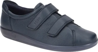 Produktbild von Ecco SOFT 2.0 Damenschuhe - bequeme Slipper - Halbschuhe blau Freizeit NEU