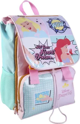 Produktbild von Disney Prinzessinnen Schulrucksack Rosa Rucksack 4015