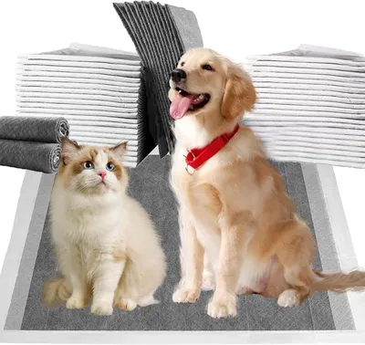 Produktbild von Nanipets® Trainingspad für Hunde Welpenunterlagen, Superabsorbierendes & Auslaufsichere Aktivkohle-Hunde-PIPI-Pads, 60 x 60 cm Extra Große Pet Pads, P