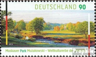 Produktbild von Briefmarken BRD (BR.Deutschland) 2012 Mi 2944 (kompl.Ausg.) postfrisch UNESCO-Welterbe: Muskauer Park