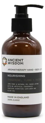 Productafbeelding van Lotion voor handen en lichaam met mandarijn, ilang-ilang en patchouli, 250 ml