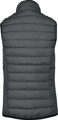 Produktbild von Kariban Damen Steppweste Outdoor Mode Weste Stepp Weste Winterweste, Größe:XL, Farbe:Marl Dark Grey