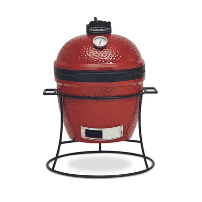 Produktbild von Kamado Joe Keramikgrill Junior, rot / schwarz, Die ideale Lösung für Flexibilität